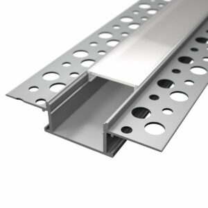 Set Profilo Alluminio medio U per cartongesso (barra da 2m)