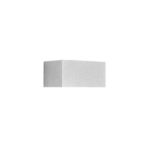 Lampada a parete Quasar B 20W S/EW 3K IP65 bianco